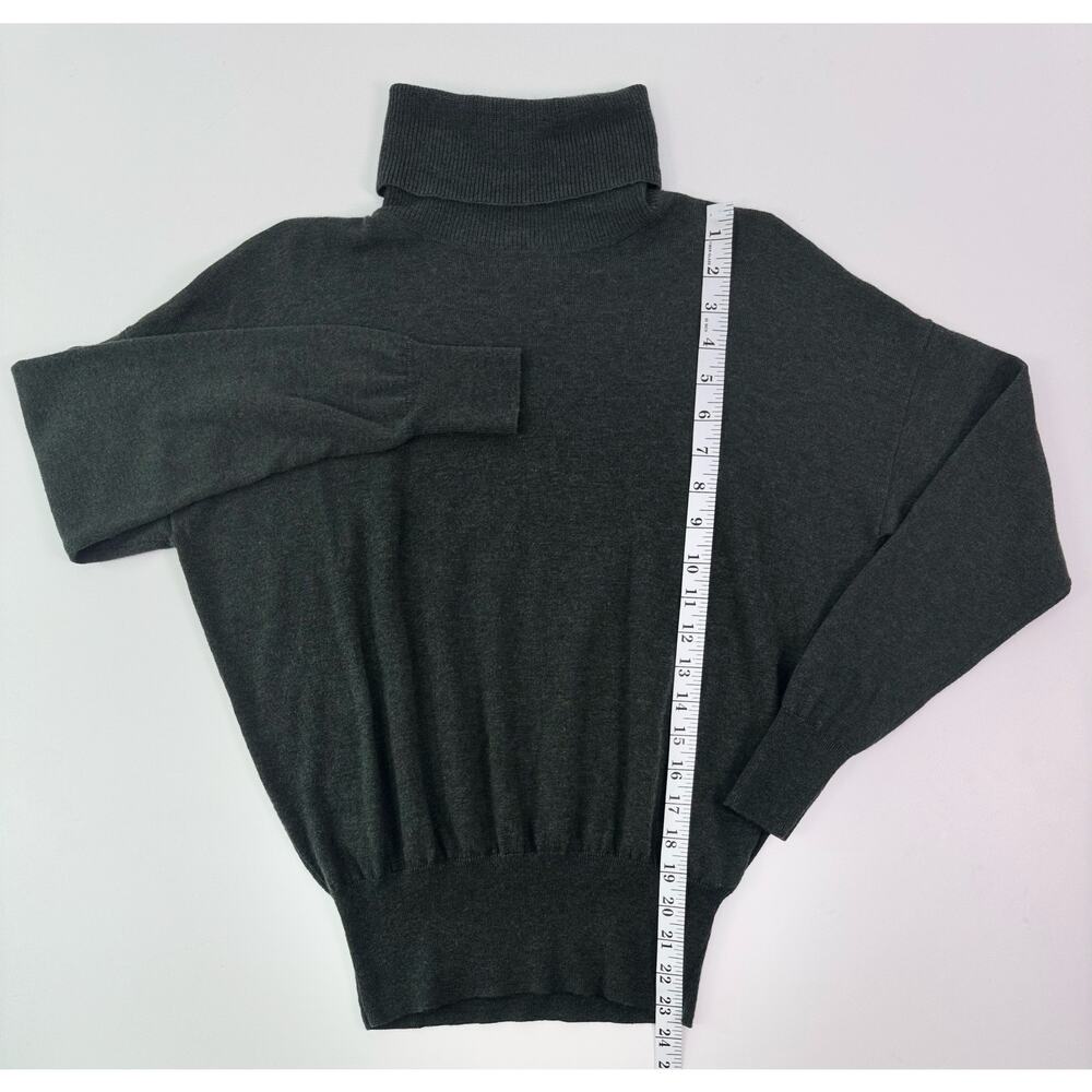 Madewell Wool Cotton Green Turtleneck Sweater Size XS - Picture 8 of 9